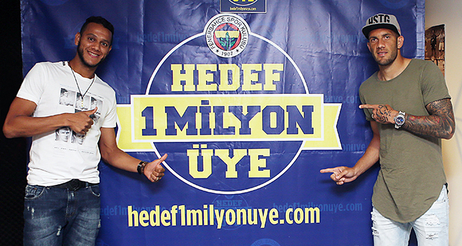 Fenerbahçeli yıldızlar, 'Hedef 1 Milyon Üye' projesini anlattı