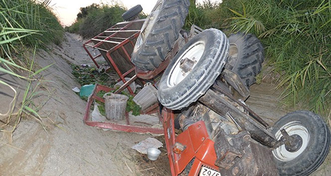 Manisa’da iki traktör su kanalına uçtu: 19 yaralı