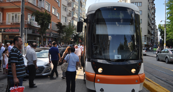 Eskişehir&#039;de tramvay kazası