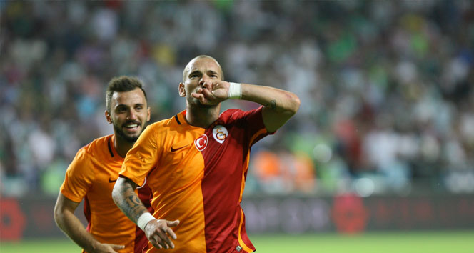 Galatasaray, Sneijder’in gol attığı 20 maçta puan kaybetmedi