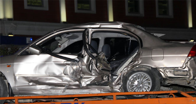 Samsun&#039;da trafik kazası: 3 yaralı
