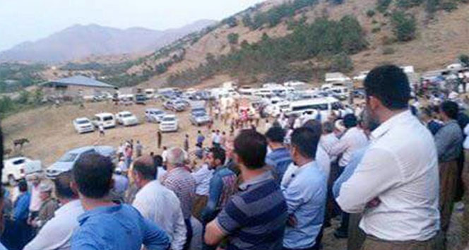 PKK&#039;nın öldürdüğü şahıs toprağa verildi