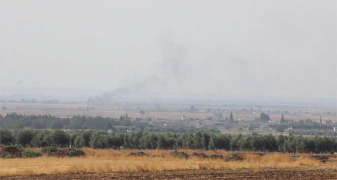 Savaş uçakları IŞİD mevzilerini vuruyor