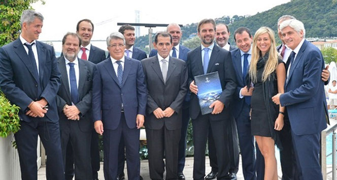 Galatasaray - Atletico Madrid maçı öncesi dostluk yemeği