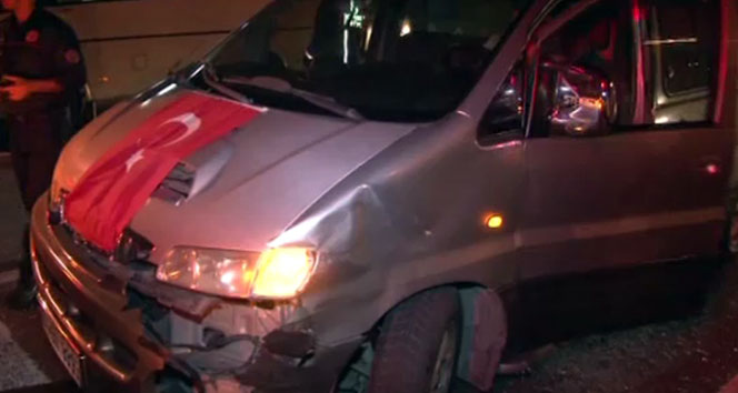 Vatan Caddesi'nde kaza! 2 yaralı