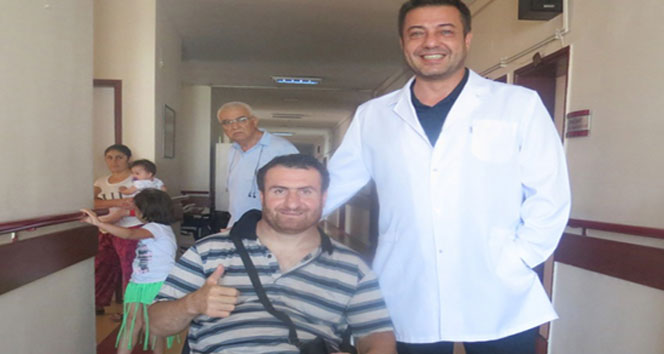 Kurşun 10 yıl sonra çıkartılınca felç olmaktan kurtuldu