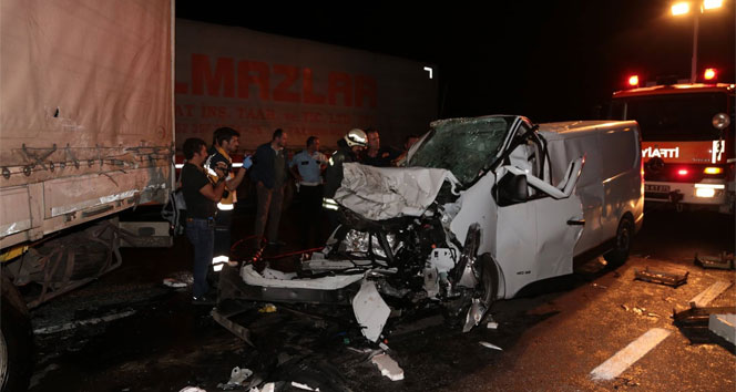 Eskişehir’de trafik kazası: 1 ölü, 1 yaralı
