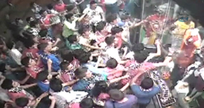 GS Store mağazasına böyle saldırdılar