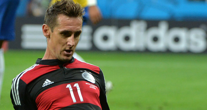 Dünya Kupası'nın en golcü futbolcusu Mıroslav Klose