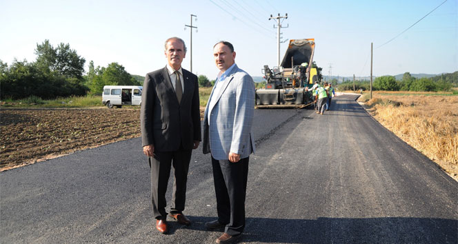 İlçelerde asfalt seferberliği