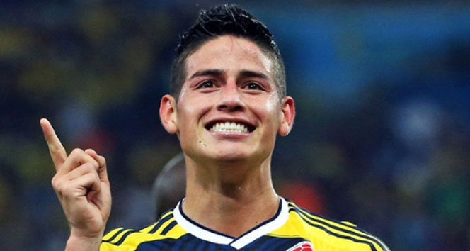 Kupanın gol kralı James Rodriguez