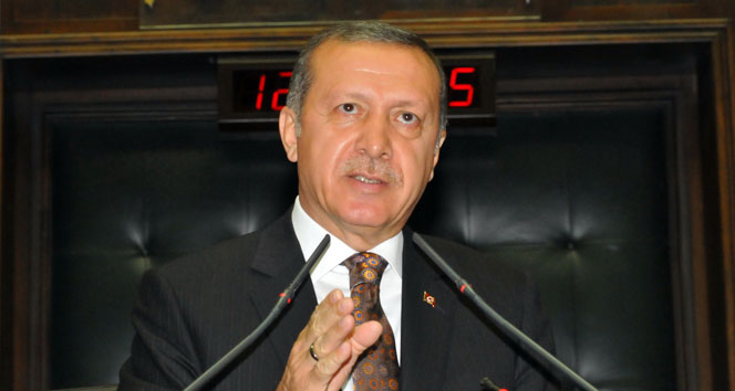 Başbakan Erdoğan, konuşmasına o görüntülerle başladı