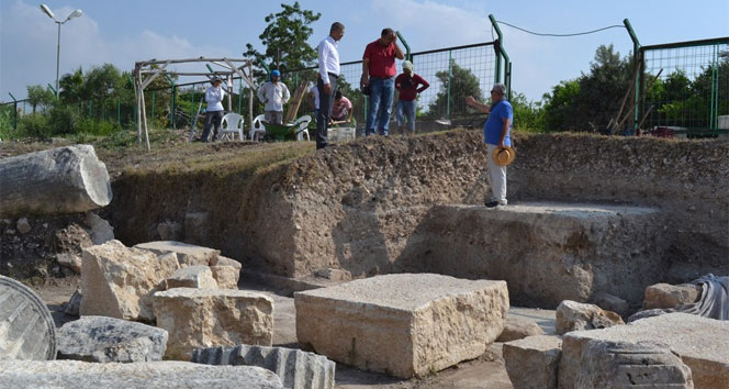 Soli Pompeiopolis Antik Kentte kazılar başladı