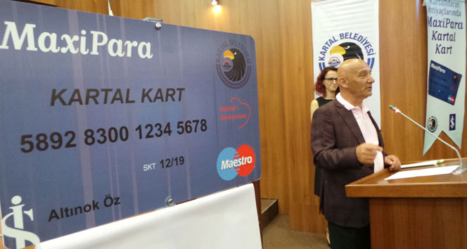 Kartal kart sahiplerine teslim edildi