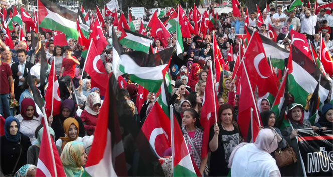 Trabzon Filistin için yürüdü