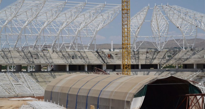 Malatya Arena Stadı yükseliyor
