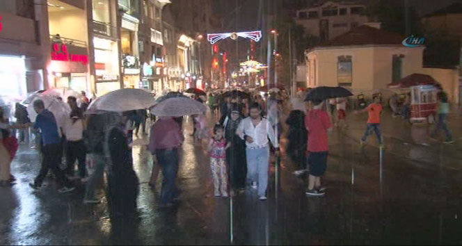 İstanbul&#039;da beklenen yağış