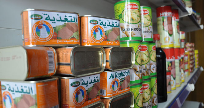 Suriyeli tornacı İnegöl’de market açtı