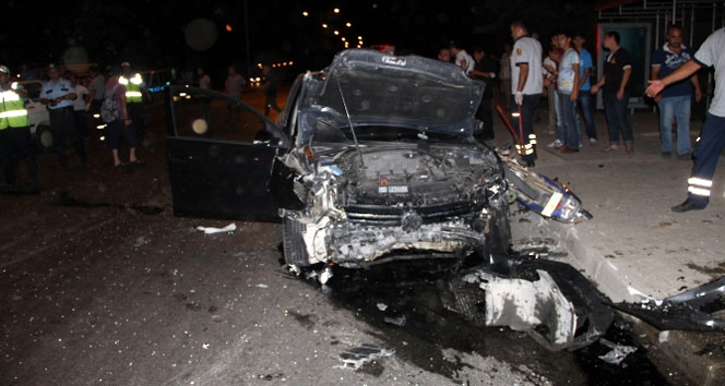 Salihli’de katliam gibi kaza: 2 ölü, 7 yaralı