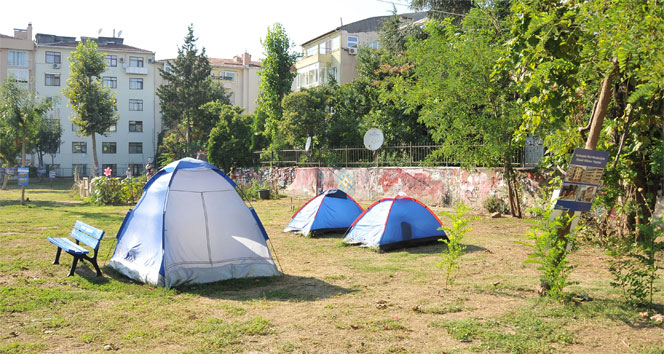 Moda'daki otopark projesi iptal edildi