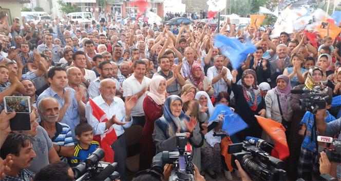 Davutoğlu&#039;nun memleketinde büyük sevinç