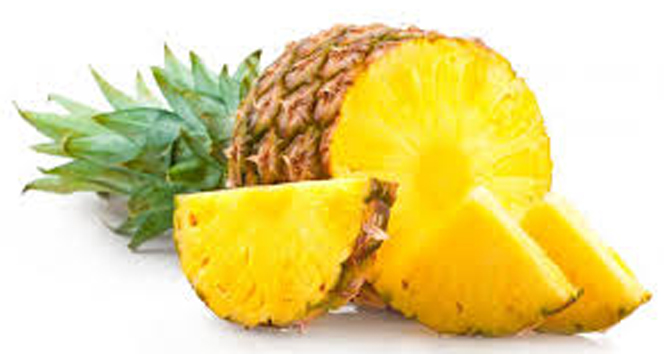 Ananas suyu güzelleştiriyor