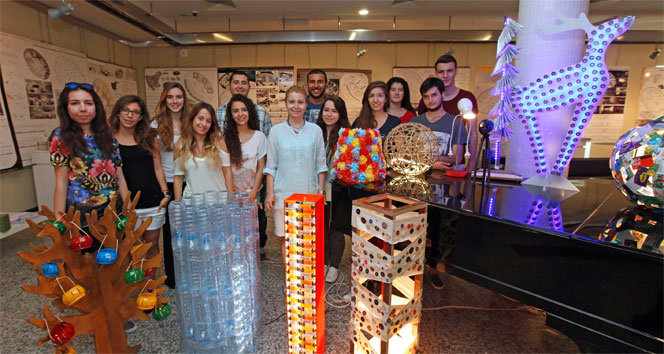 Katı atıklar ışık saçıyor