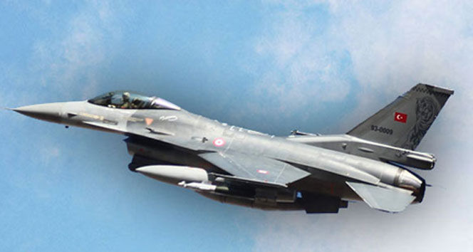 F 16&#039;lar PKK hedeflerini vurdu