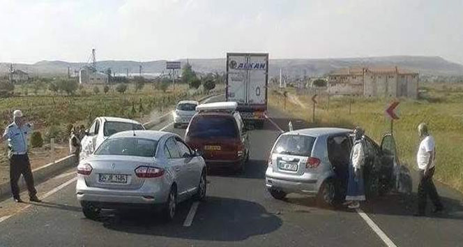 Kayseri'de trafik kazası: 6 yaralı