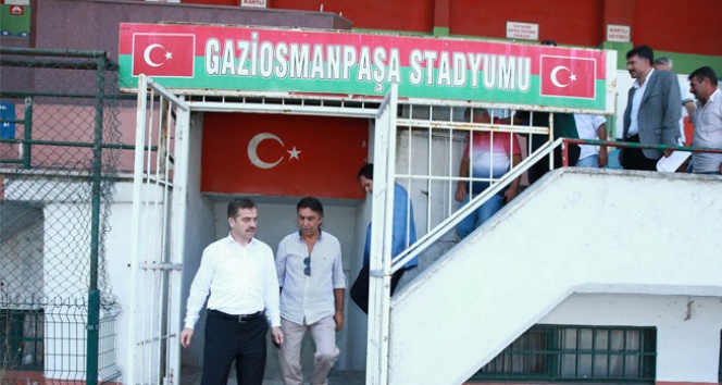 Gaziosmanpaşa stadı yenileniyor