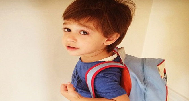 Cem Yılmaz’ın oğlu da okullu oldu