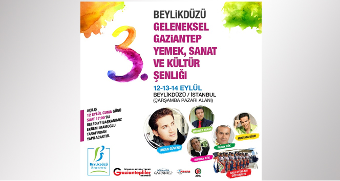 Gaziantep Kültürü Beylikdüzü’nde canlanacak