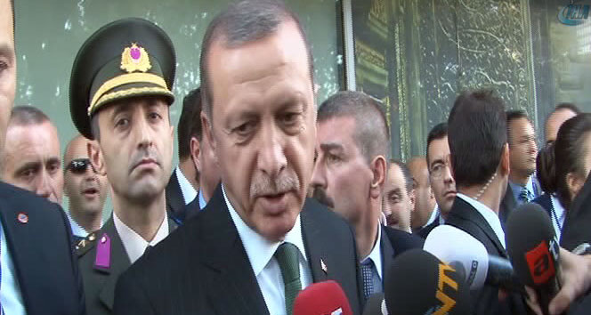 Erdoğan: Ben öyle bir şey söylemedim
