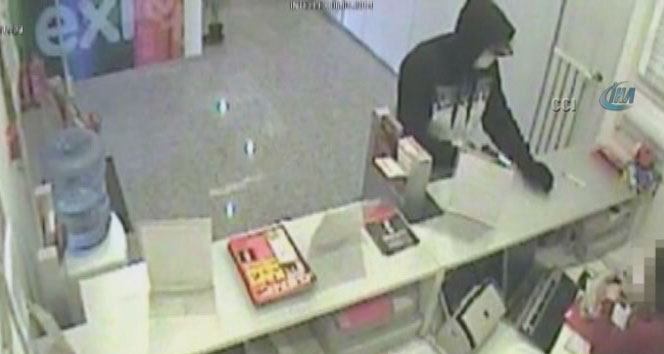 Bankayı soyup Cezayir’e kaçan soyguncu kamerada