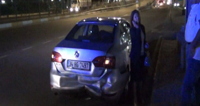 Bakan Eker'in konvoyunda kaza: 2 yaralı