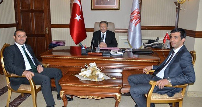 Burhan Çakır’dan Erzincan Valisi Süleyman Kahraman’a ziyaret