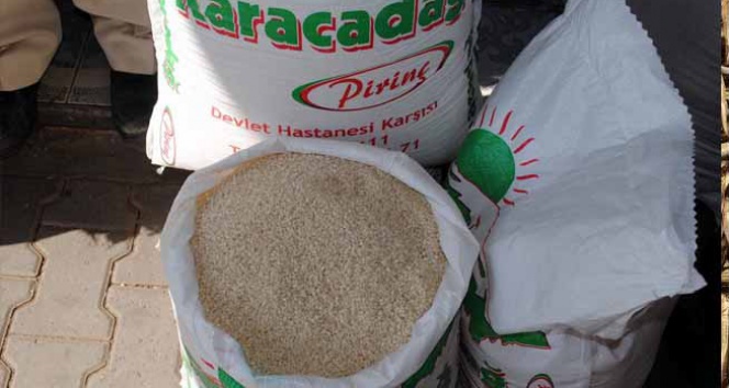 Yeni mahsul Karacadağ Pirinci pazara indi