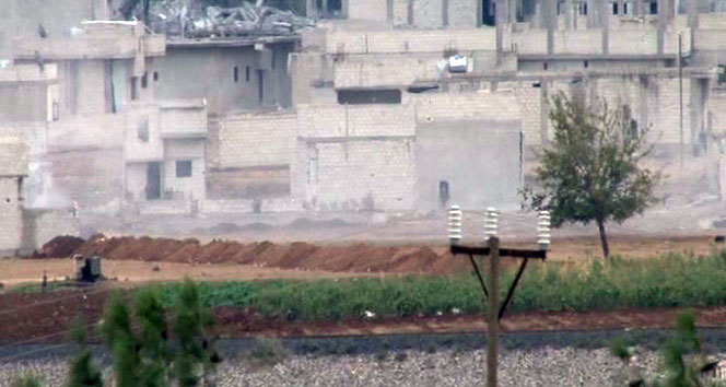 IŞİD'den YPG’ye bir saatte 15 havan topu saldırısı