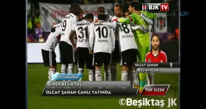 Beşiktaş’ın yıldızı spiker oldu