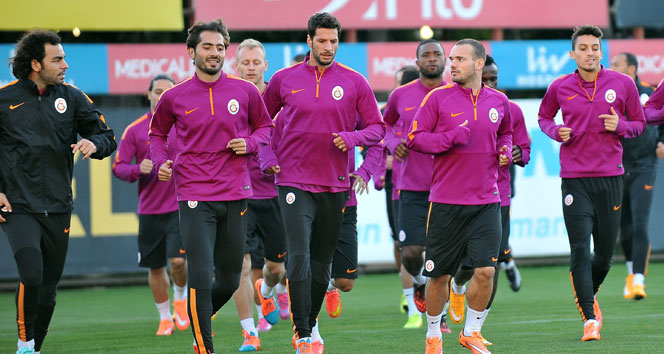 Galatasaray, Dortmund için hazırlıklarını tamamladı