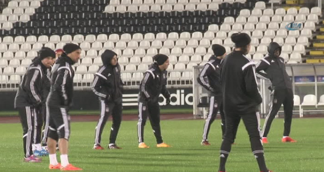 Beşiktaş, Partizan maçının hazırlıklarını tamamladı