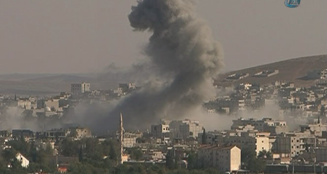 Kobani&#039;den dumanlar yükselmeye devam ediyor