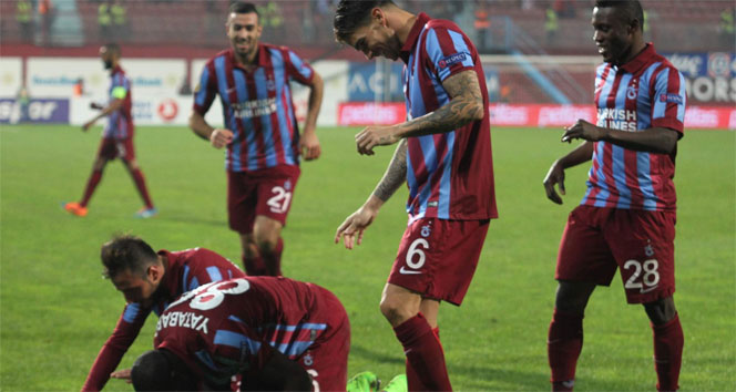 Trabzonspor grubunda avantaj elde etti
