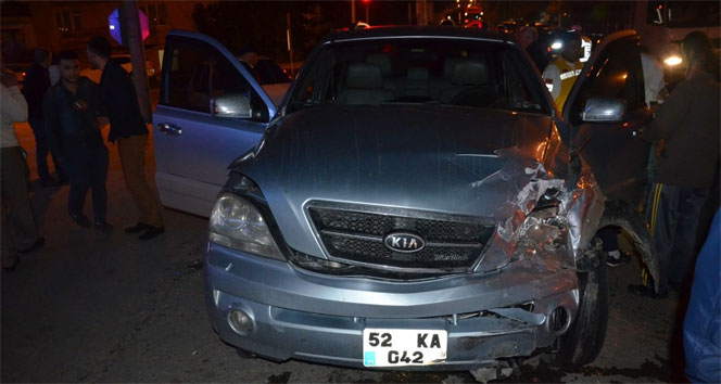 Fatsa’da kaza: 2 yaralı