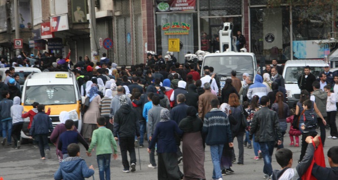 Diyarbakır’da &#039;Kobani&#039; gerginliği