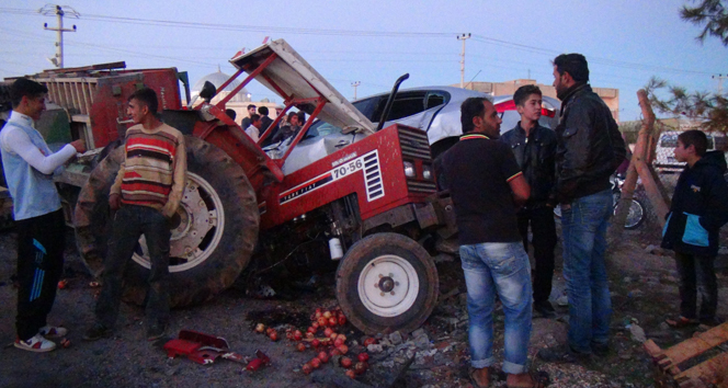 Nusaybin’de zincirleme trafik kazası: 1 yaralı