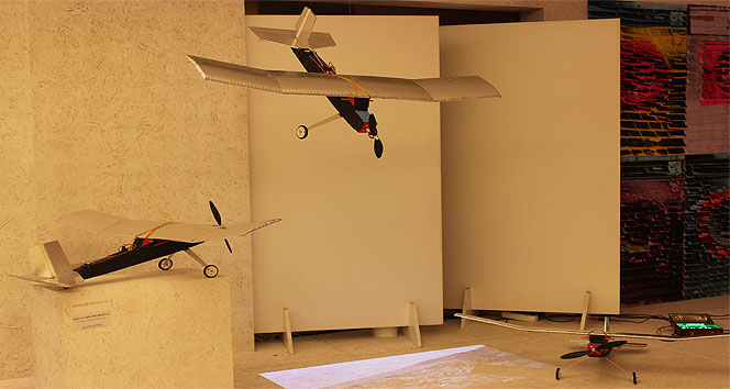 Öğrencilerin uçakları Brandweek İleri Dönüşüm Sergisi’nde