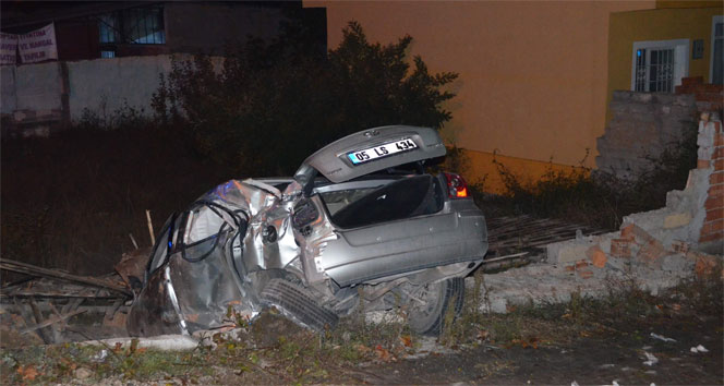 Merzifon’da trafik kazası: 1 ölü