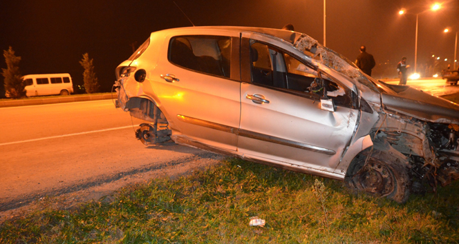 Samsun'da trafik kazası: 1 ölü