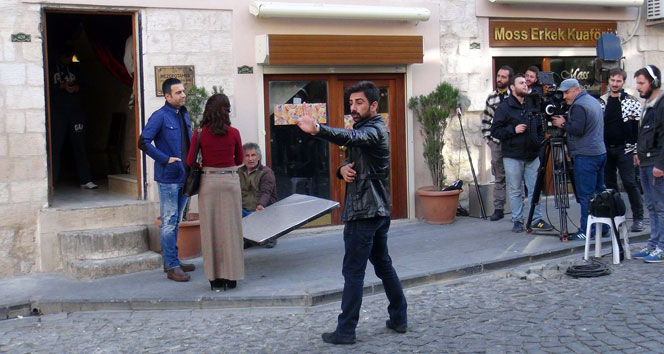'Jan' dizisinin Mardin'deki çekimleri sürüyor